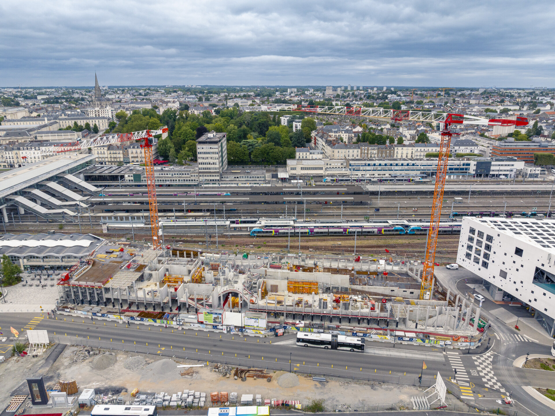 Le Carrousel Bati Nantes avancée de chantier