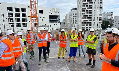 Actualité 👷⚠️ Passage aux vestiaires obligatoire pour les équipes Bati-Nantes hier !