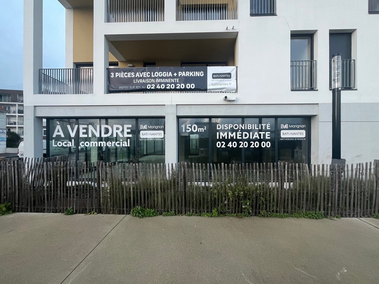 Local 150m² –  Nantes Nord – Proche Rte de Rennes