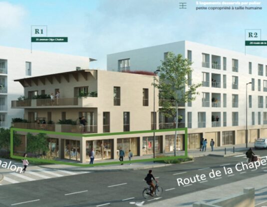 Programme immobilier LOCAUX de 116 à 228 m² – Rte de la Chapelle-sur-Erdre à NANTES