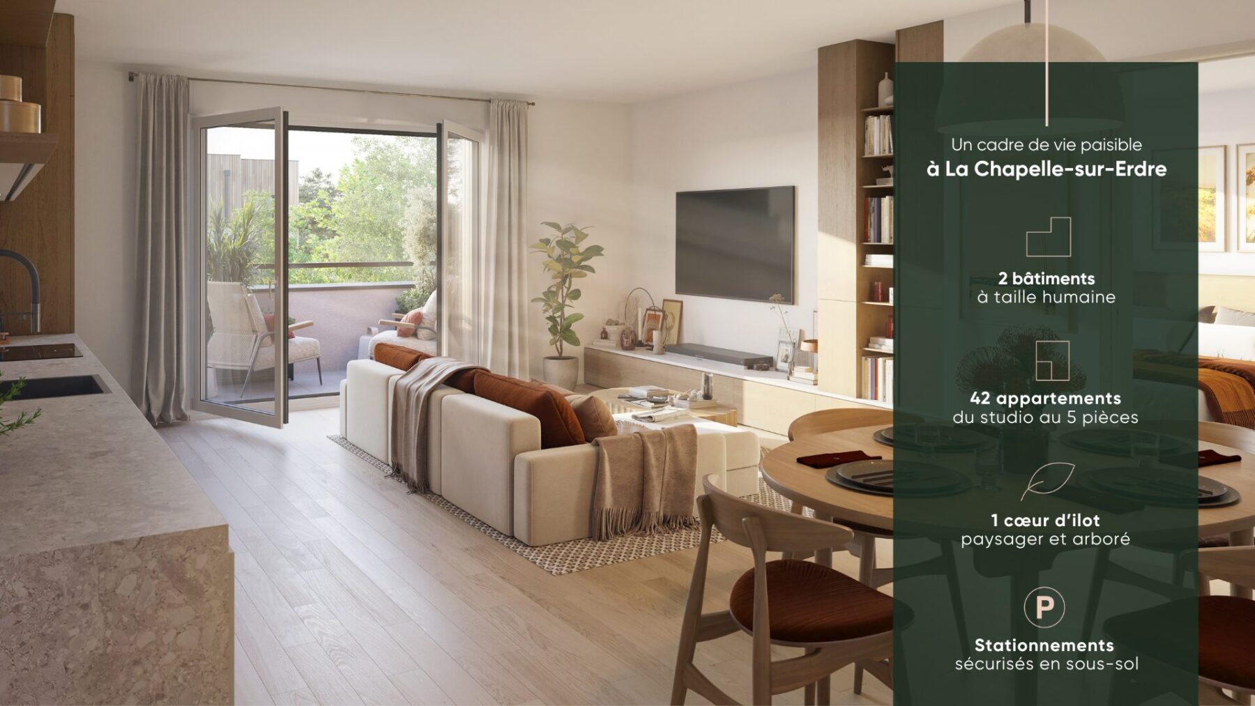 Appartements du studio au 5 pièces I Bati-Nantes